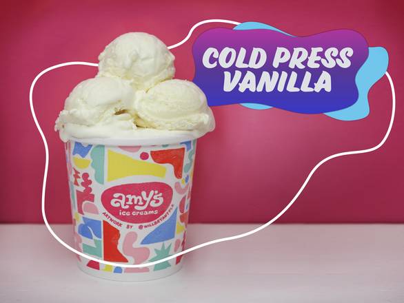 Order Cold Press Vanilla food online from Amy's Ice Creams store, Austin on bringmethat.com