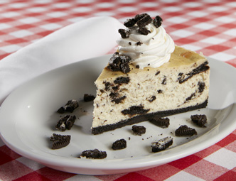 Order Oreo Cookie Cheesecake food online from Grimaldi's Pizzeria To Go store, Austin on bringmethat.com