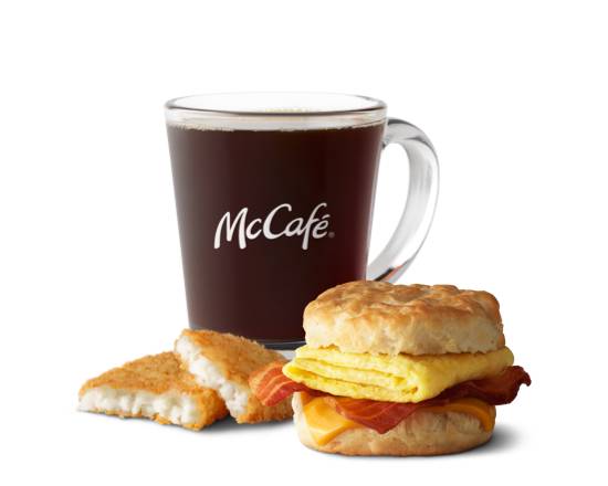 Order Bacon Egg Cheese Biscuit Meal food online from Mcdonald store, Camden on bringmethat.com