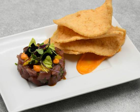 Order Tuna Tartare food online from Del Friscos Double Eagle Steak House store, Denver on bringmethat.com