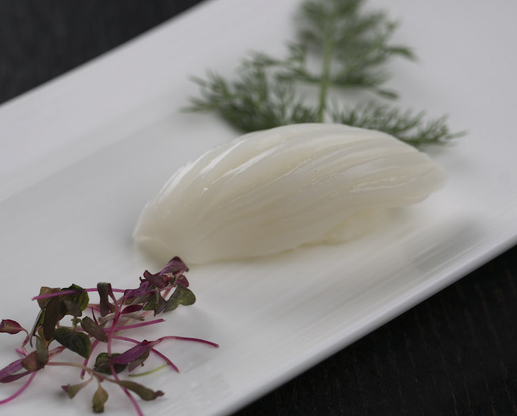 Order G17. Squid Sushi food online from Icho Izakaya Fusion Cuisine store, Temple City on bringmethat.com