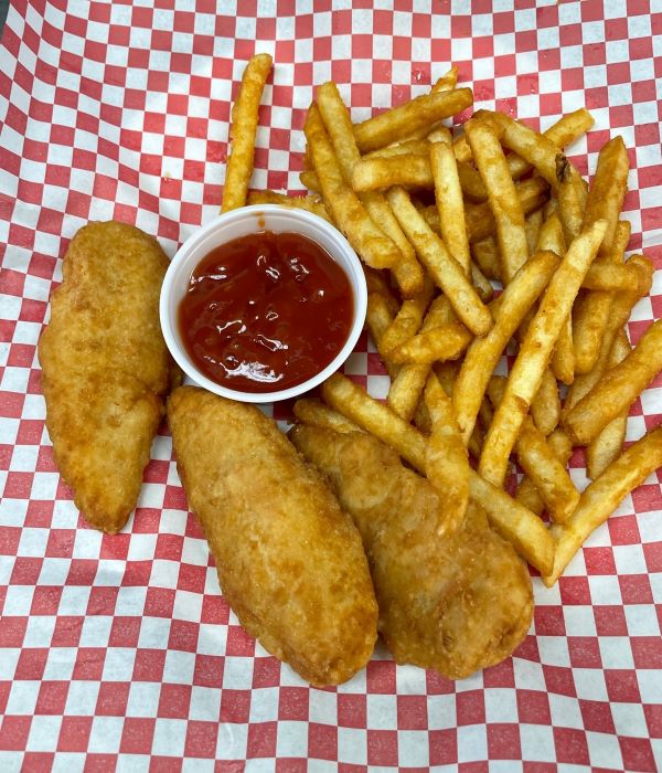 Order Chicken Fingers with Fries food online from Divano Pizza store, Garner on bringmethat.com