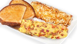 Order Baja Omelette* (650 cal) food online from Jimmy's Egg store, Amarillo on bringmethat.com
