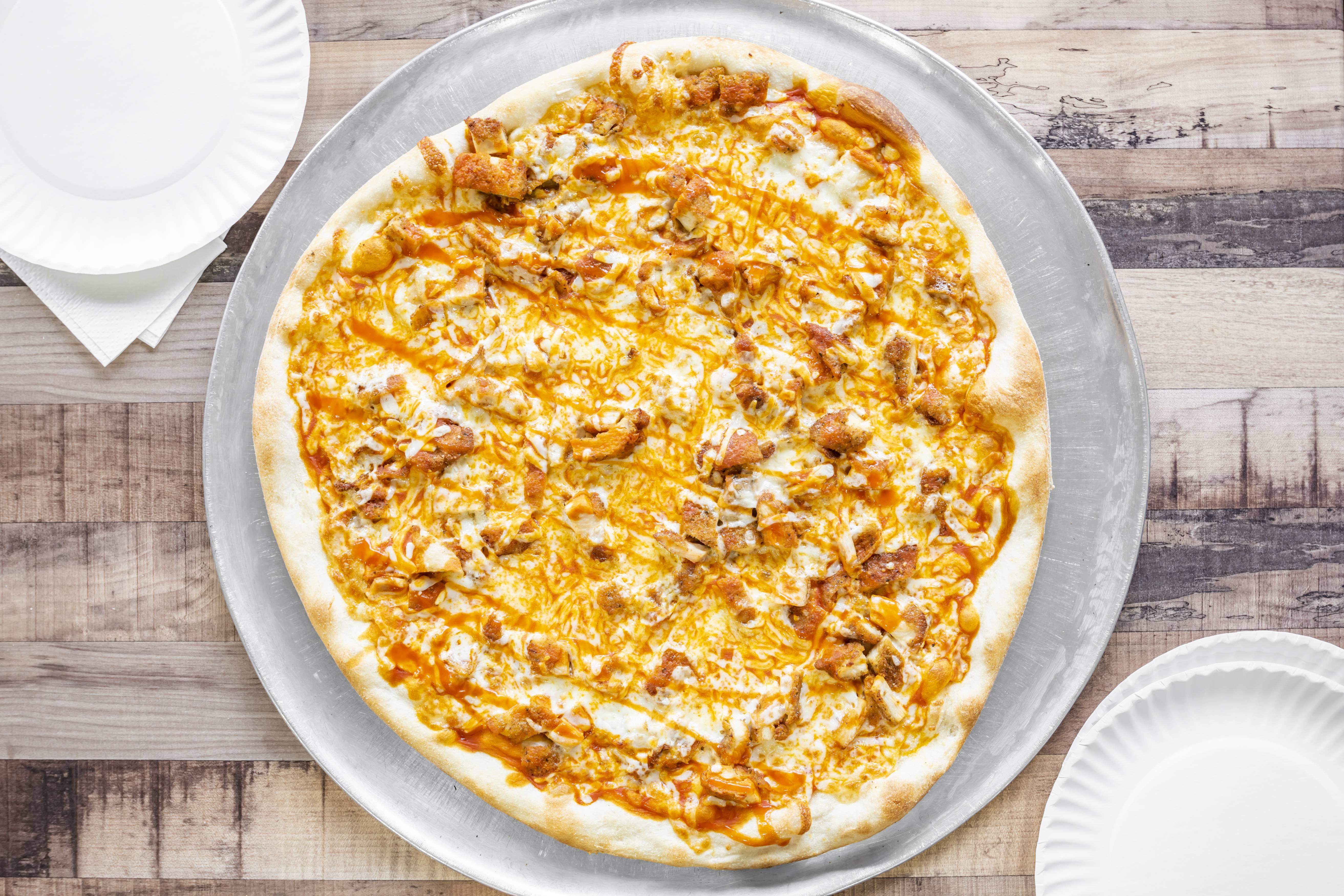 Order Buffalo Chicken Pizza - Personal food online from Pasquales Pizzeria store, Wall Township on bringmethat.com