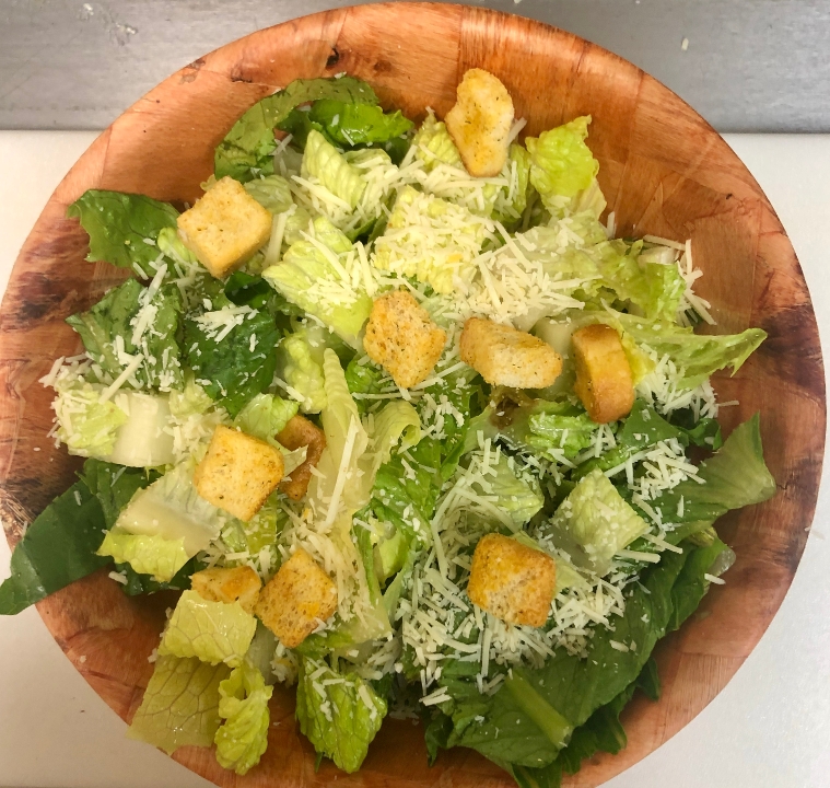 Order Caesar Salad (No Chicken) food online from Whole Catering West Little Rock and Hog Cafe store, Little Rock on bringmethat.com