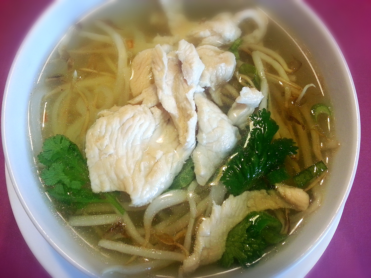Order Chicken Noodle Soup food online from Thai Chef Cuisine store, Azusa on bringmethat.com