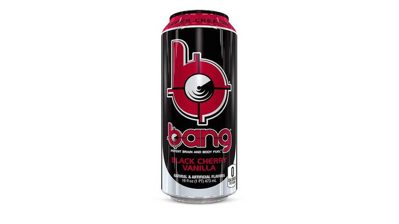 Order Bang Black Cherry Vanilla Energy Drink food online from Shell Rock Spring store, Bel Air on bringmethat.com