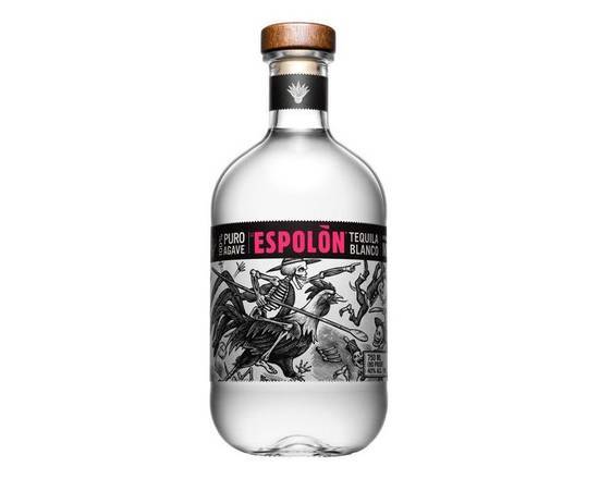Order Espolon Tequila Blanco 750mL food online from Town Liquor store, Lancaster on bringmethat.com