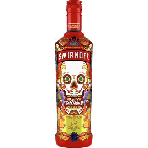 Order Smirnoff Spicy Tamarind Vodka (750 ML) 119864 food online from Bevmo! store, BURLINGAME on bringmethat.com