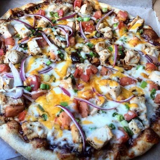 Order BBQ Chicken Pizza food online from Stone Hot Pizza store, Arlington on bringmethat.com