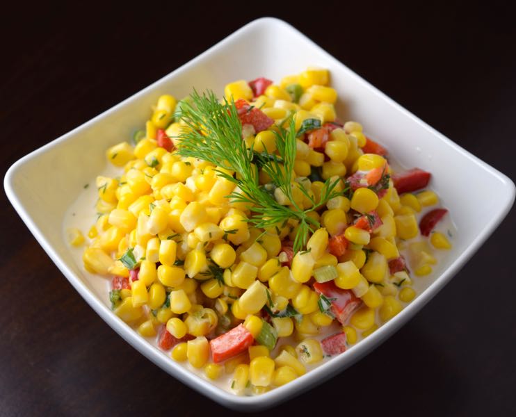 Order Corn Salad food online from Holy Grill store, Los Angeles on bringmethat.com