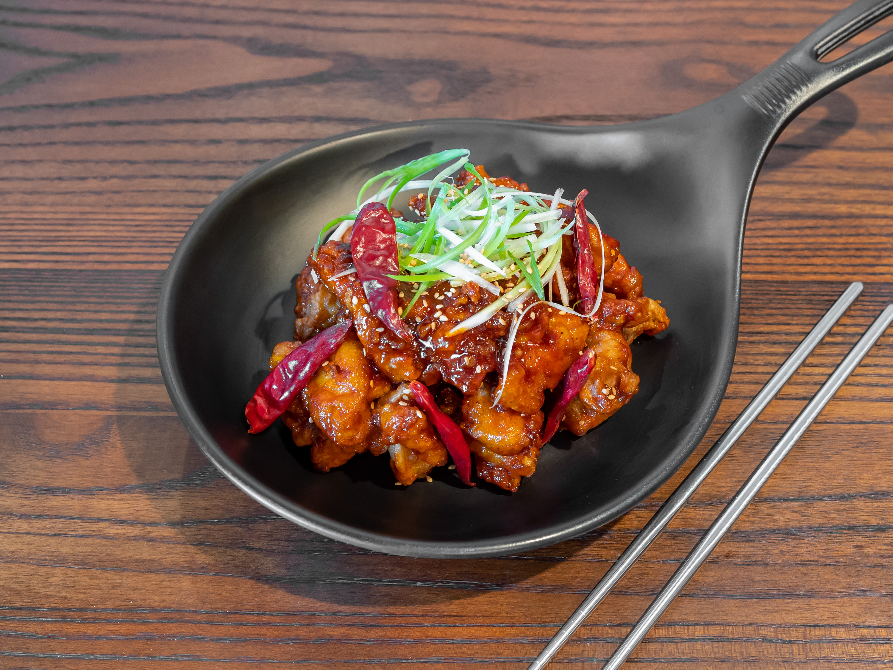 Order Korean Fried Chicken (boneless) food online from Yogi Korean Restaurant store, Champaign on bringmethat.com