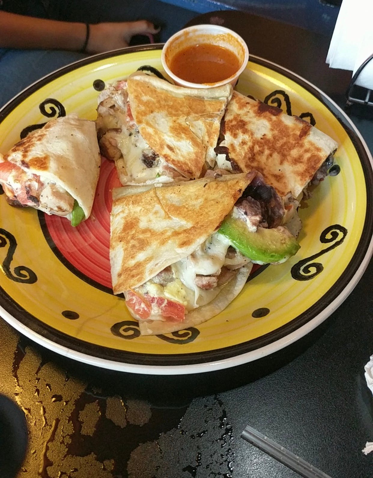 Order Bisteck Quesadilla - Quesadilla food online from Caborcas store, Middletown on bringmethat.com