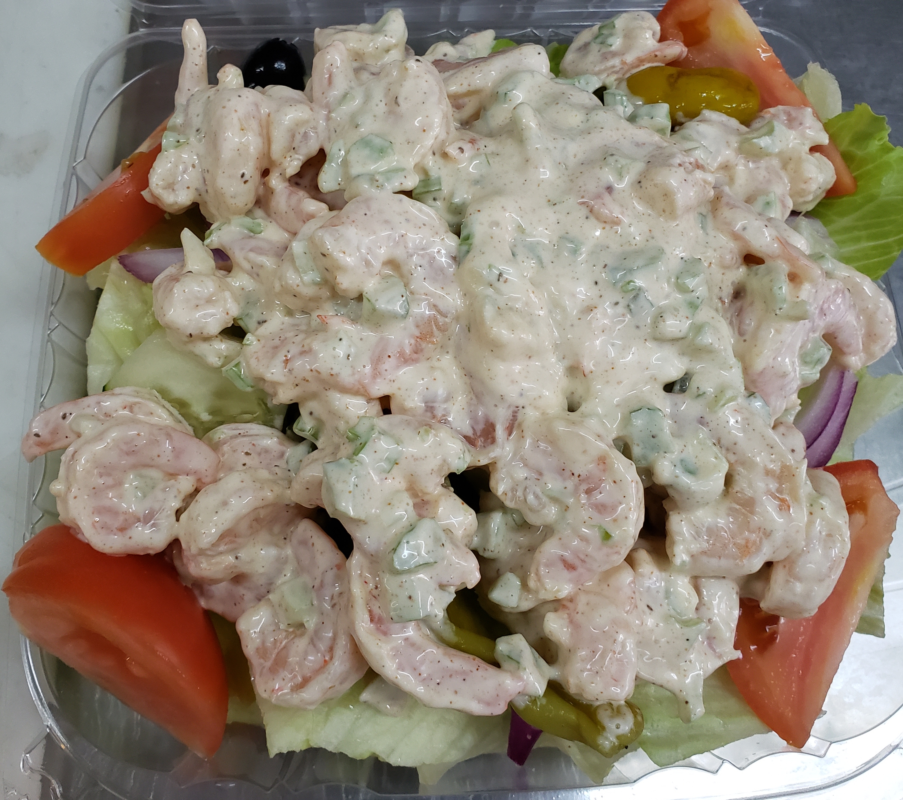 Order Shrimp Salad food online from Pizza Mart store, Baltimore on bringmethat.com