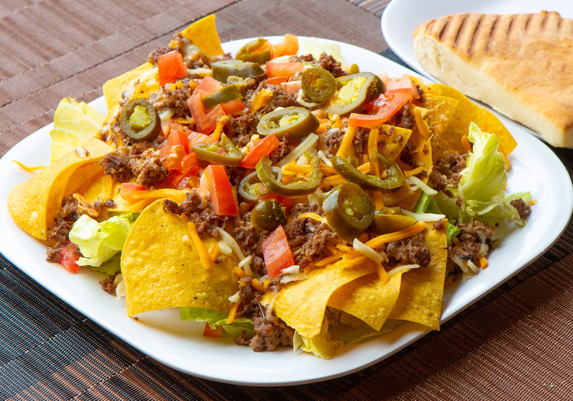 Order 115. Nacho Salad food online from Sofia Pizza House store, Quincy on bringmethat.com