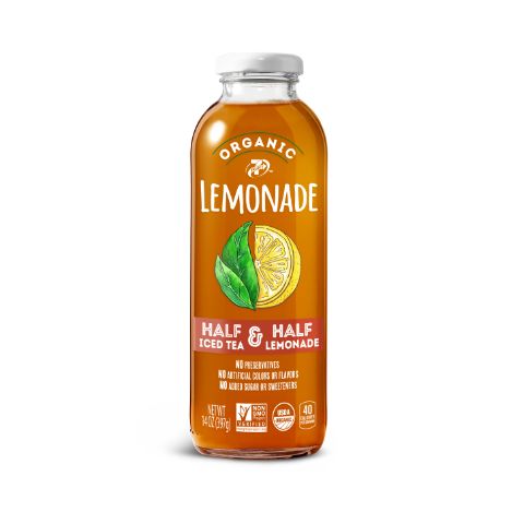 Order 7-Select Organic Half Tea Lemonde 14oz food online from 7-Eleven store, Northlake on bringmethat.com