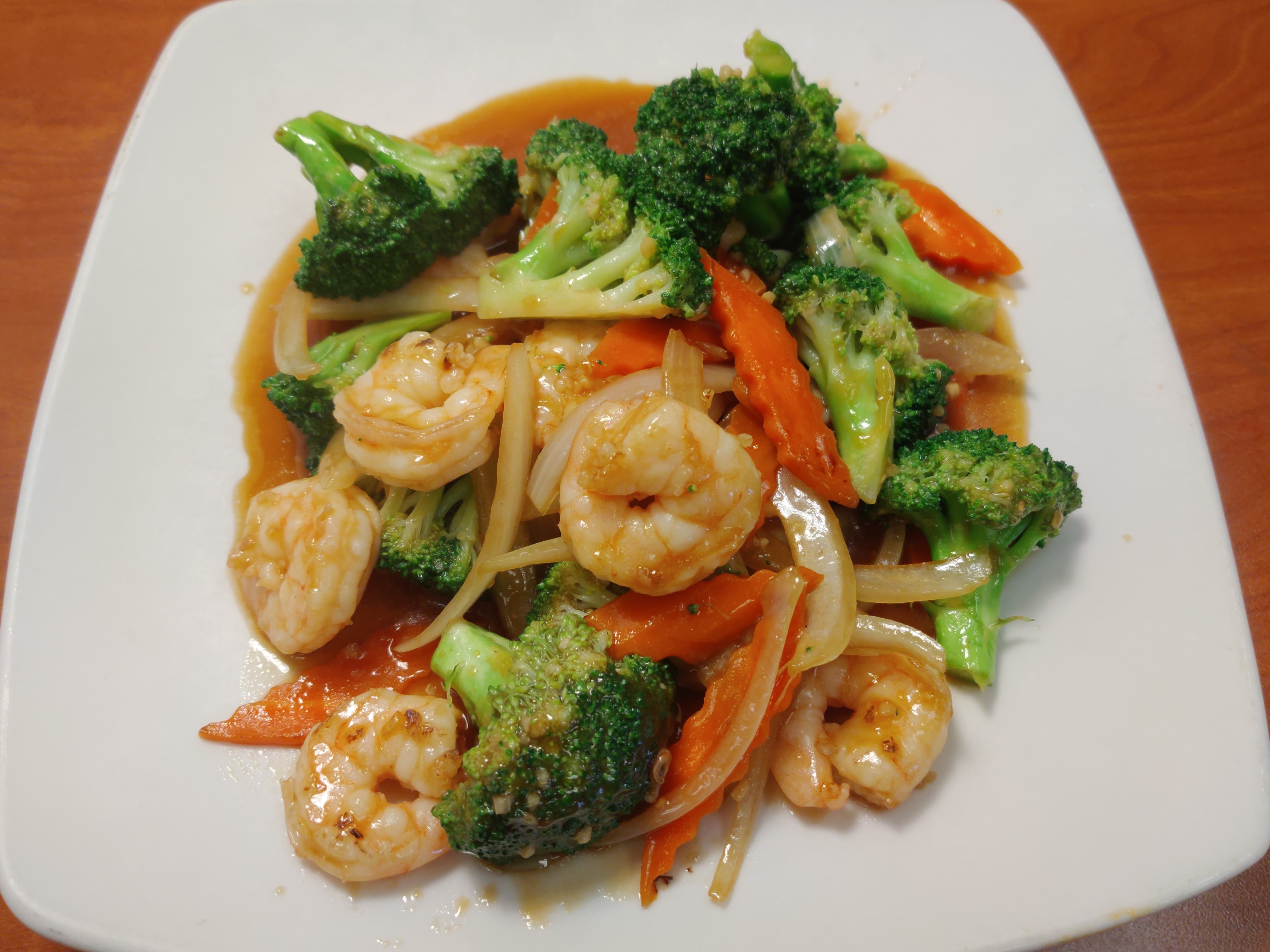 Order Shrimp with Broccoli food online from Red Ginger China Bistro store, Saint Paul on bringmethat.com
