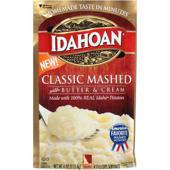 Order Idahoan Classic Mashed Potatoes food online from Deerings Market store, Traverse City on bringmethat.com