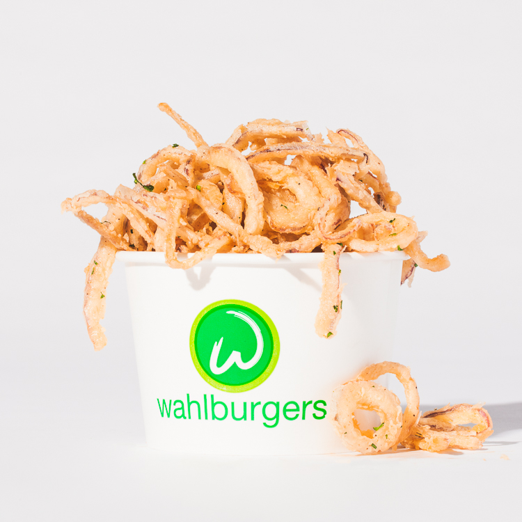 Order Thin Crispy Onion Rings food online from Wahlburgers store, Detroit on bringmethat.com