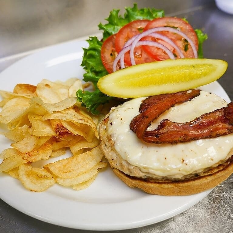 Order Turkey Burger food online from Azure Bistro store, San Juan on bringmethat.com