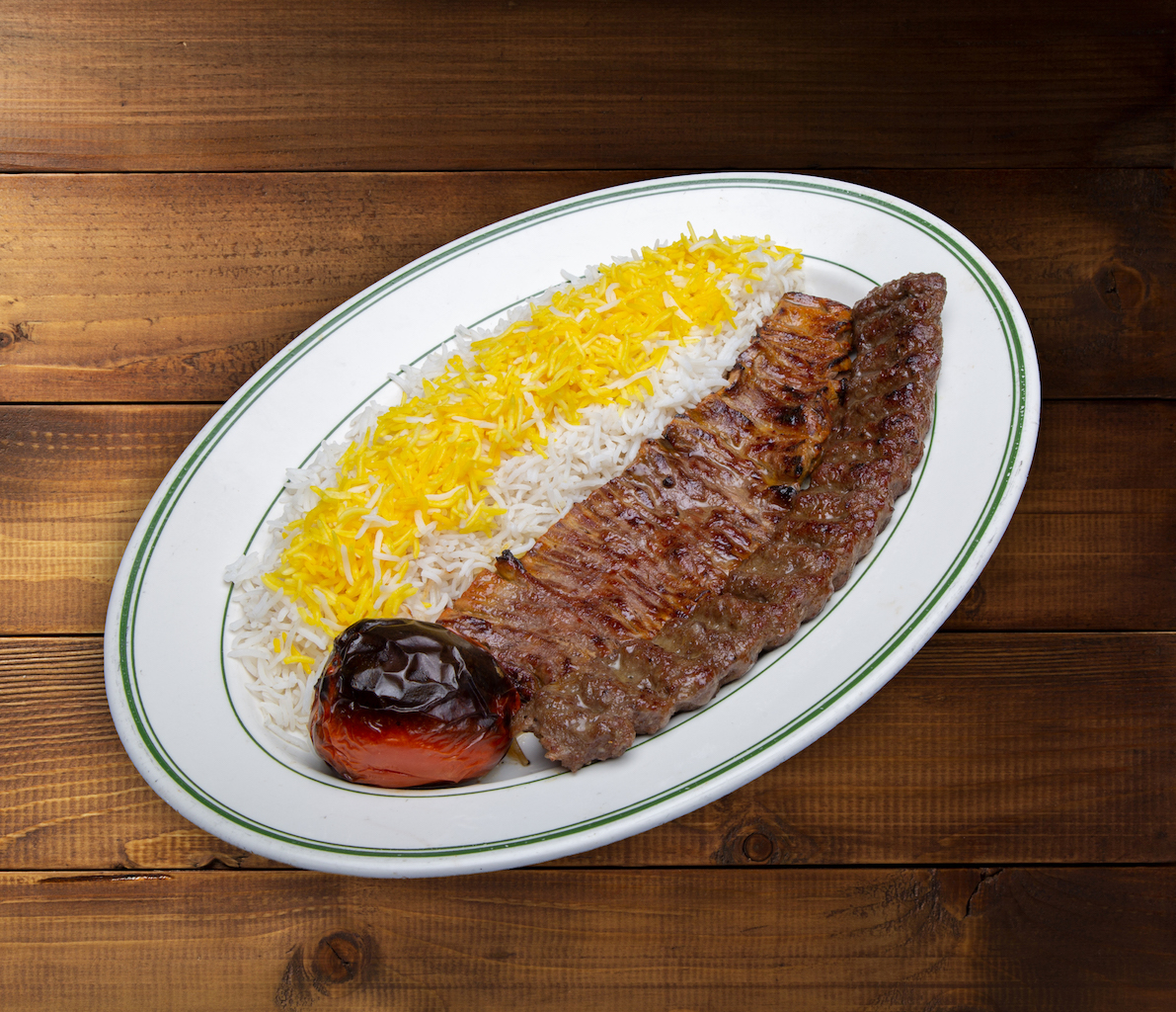 Order 29. Ground Beef and Filet Mignon - سلطانی food online from Negeen Restaurant store, Campbell on bringmethat.com