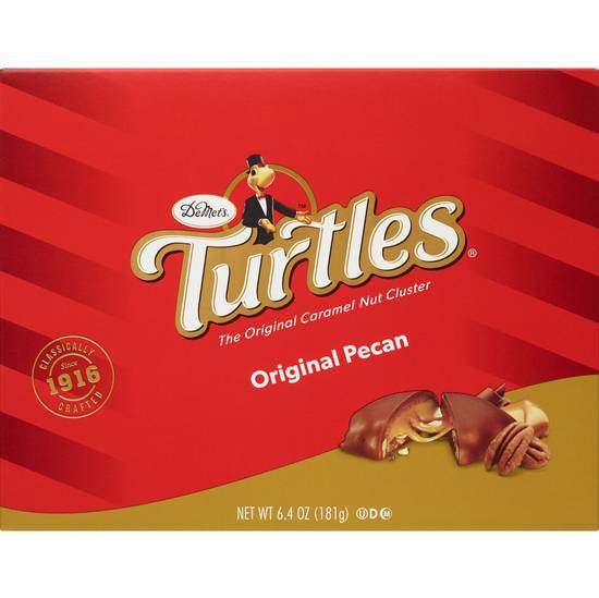 Order DeMet's Turtles Brand Original Caramel Nut Clusters, 6.4 OZ food online from CVS store, BEACH PARK on bringmethat.com