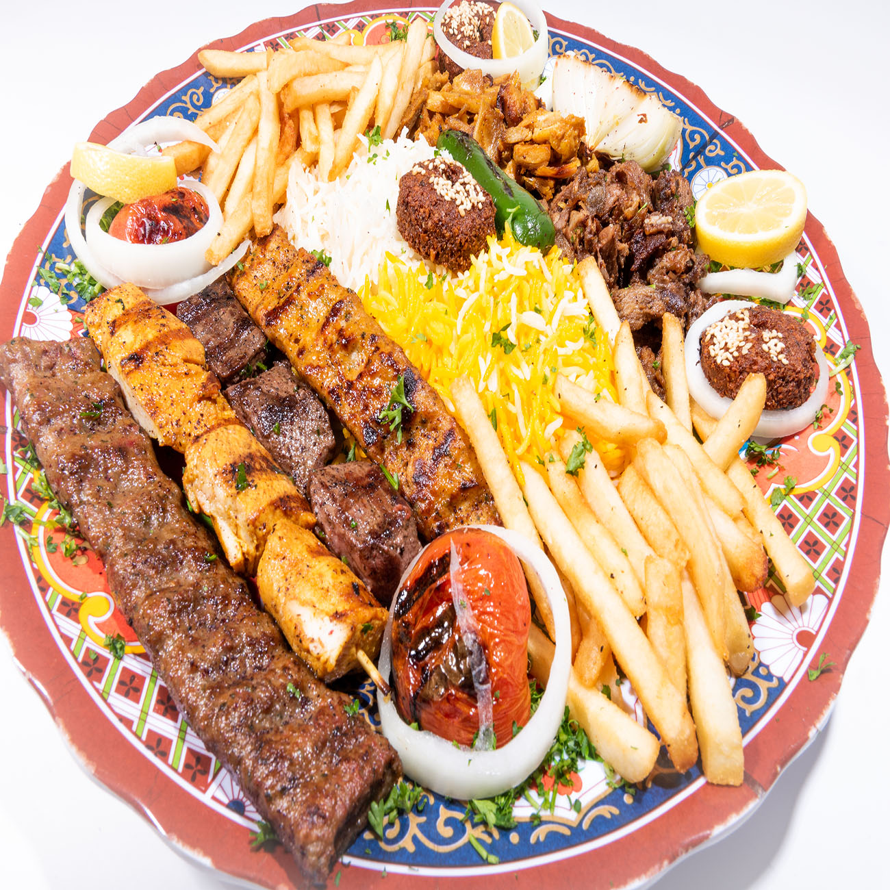 Order Dijla Combo for 3 food online from Dijla Cafe Lounge store, Decatur on bringmethat.com