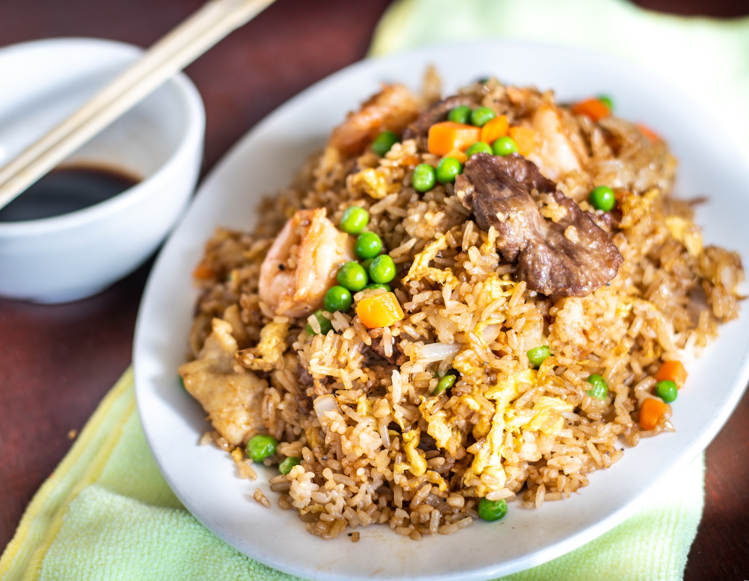 Order House Fried Rice food online from China West Express store, Tustin on bringmethat.com