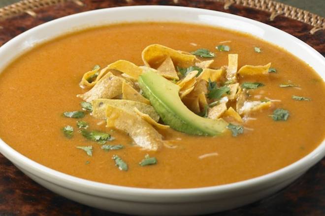 Order Chicken Tortilla Soup food online from STONEFIRE Grill store, Thousand Oaks on bringmethat.com