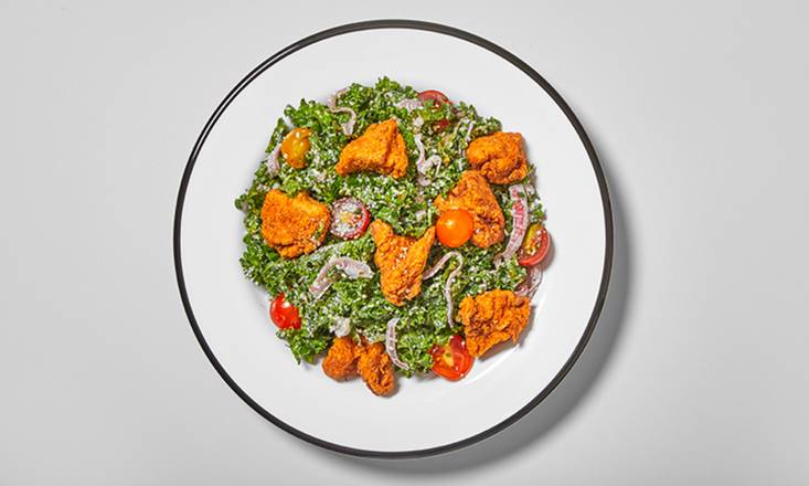 Order Kale Parmesan Salad food online from Honeymoon Chicken store, Bethesda on bringmethat.com