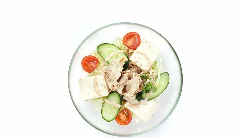Order Tofu and Pork Salad food online from Gozen Shun store, Pasadena on bringmethat.com