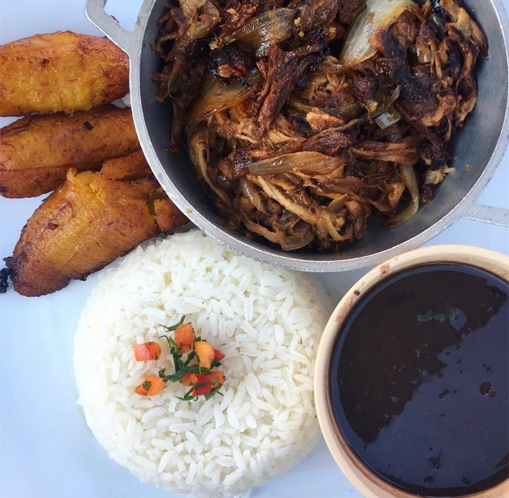 Order PUERCO ROSTIZADO food online from 90 Miles Cuban Cafe store, Chicago on bringmethat.com