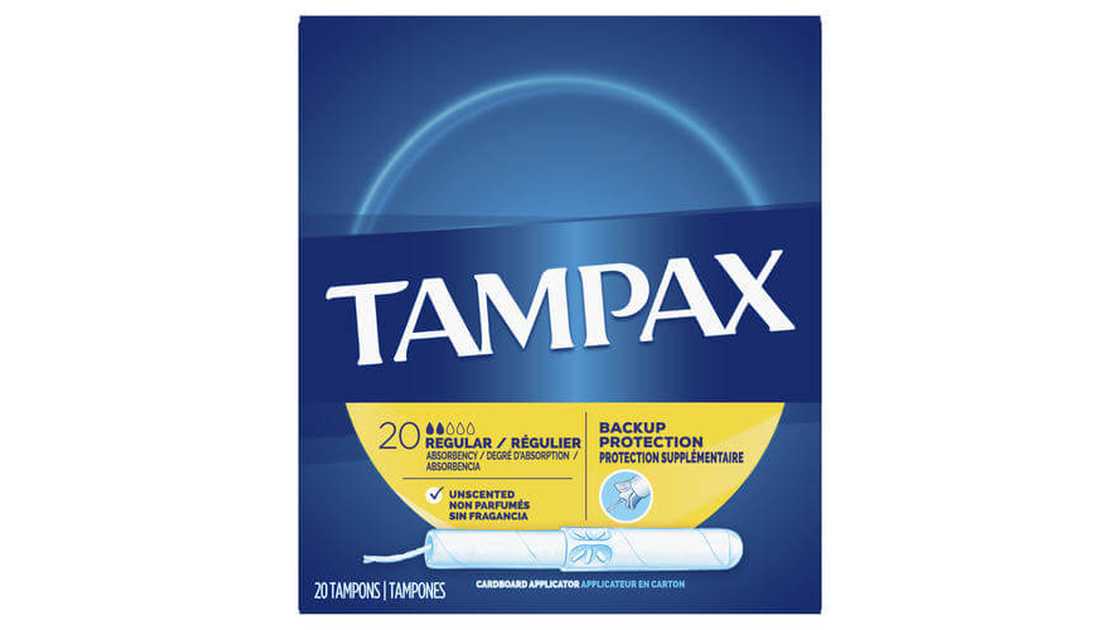 Order Tampax regular 20 food online from Lula Convenience Store store, Evesham on bringmethat.com