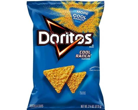 Order Doritos Cool Ranch Family Size food online from To & Go Grocery store, Northbrook on bringmethat.com
