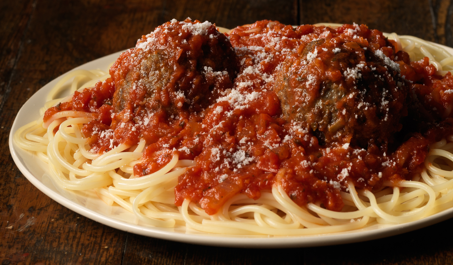 Order Spaghetti and Meatballs food online from Marcello Restaurant store, Northbrook on bringmethat.com