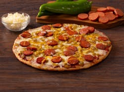 Order Mt. St. Helen's Pizza - Small 10'' food online from Mountain Mike's Pizza store, Vallejo on bringmethat.com