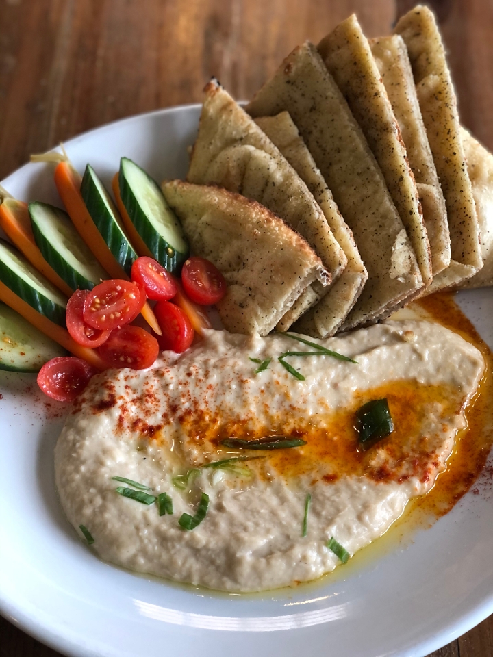 Order Mezze Plate food online from Fry Spring Station store, Charlottesville on bringmethat.com