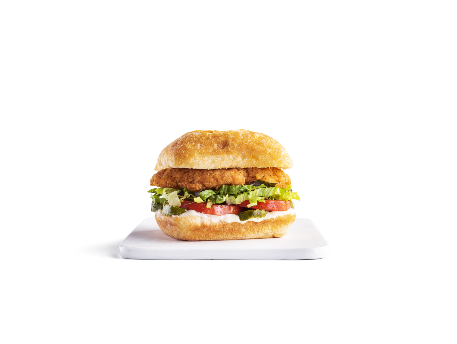 Order Spicy Chicken Sandwich food online from Cafe Zupas store, Boise on bringmethat.com