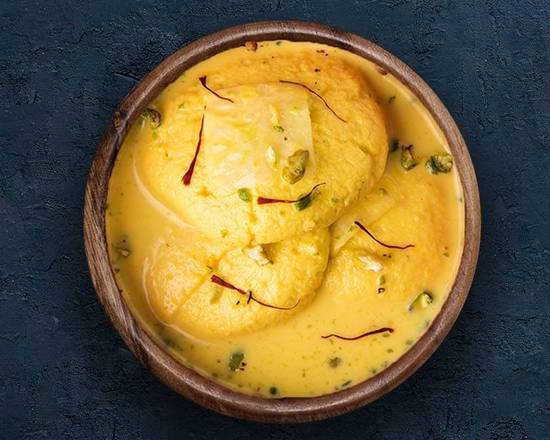 Order Divine Rasmalai (2 pcs)  food online from Curry Palace store, Buffalo on bringmethat.com