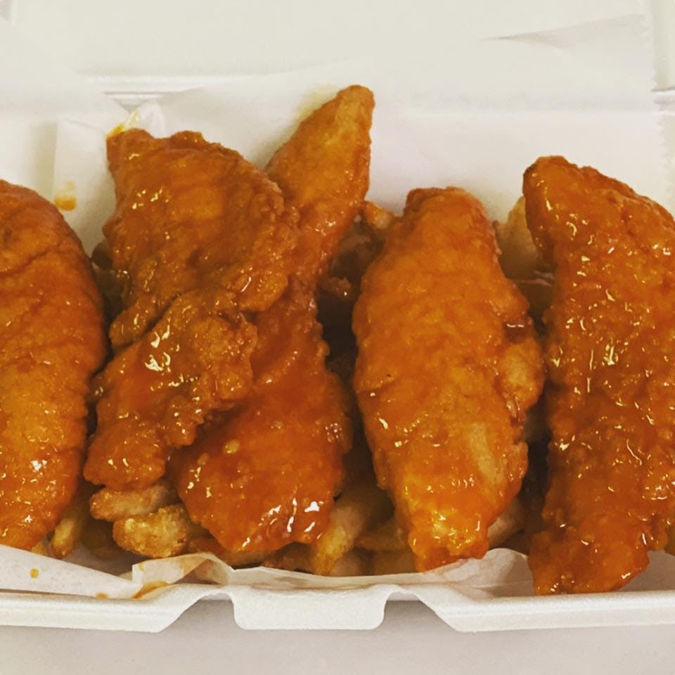 Order Buffalo Chicken Strips - Appetizer food online from Mystic Restaurant store, North Wales on bringmethat.com