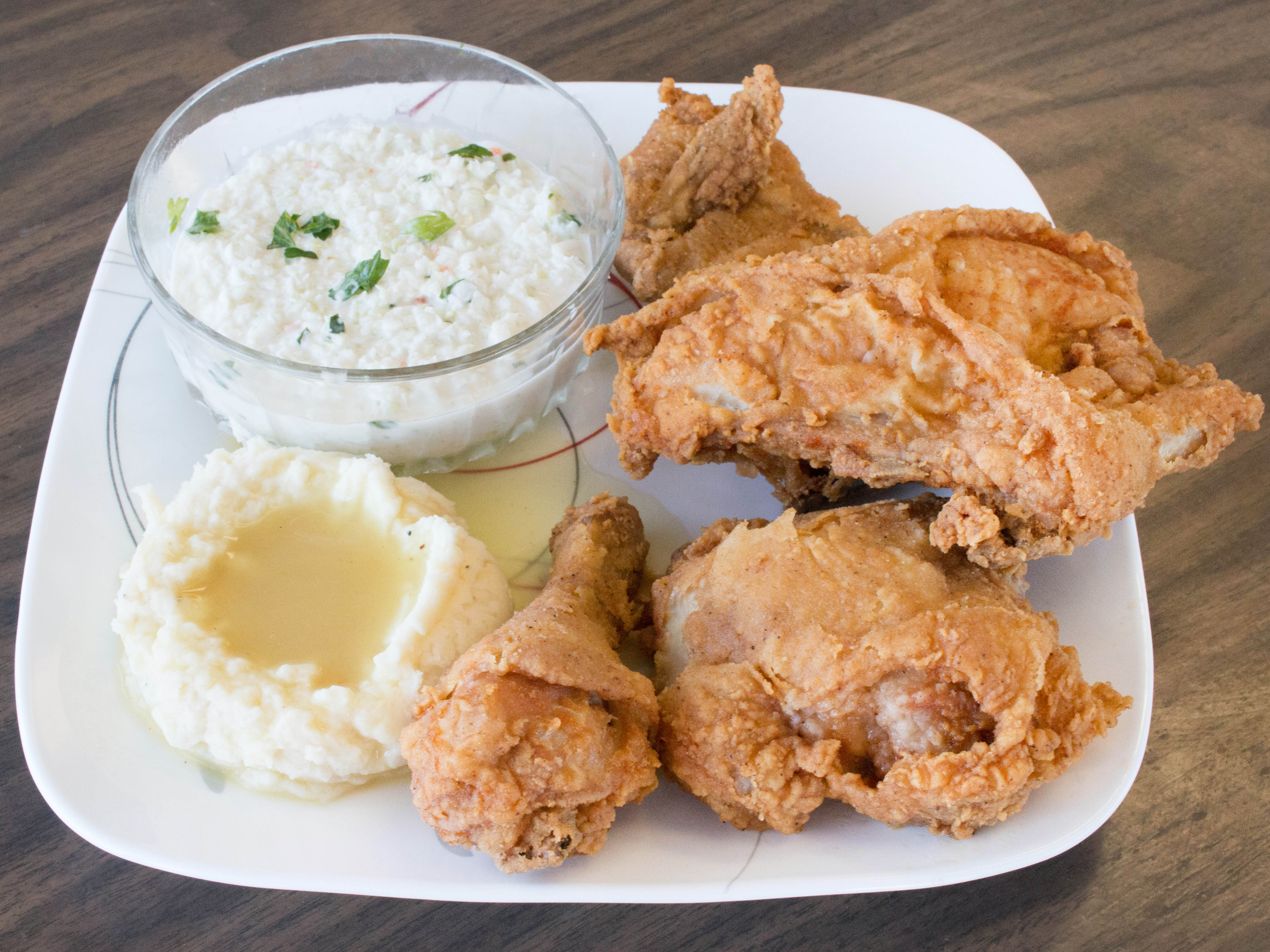 Order 4 Pc Chicken Dinner food online from Wicked Marys Chicken store, Ann Arbor on bringmethat.com