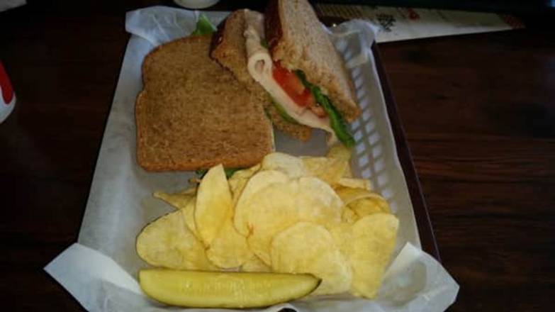 Order Turkey and Avocado Sandwich food online from The Garret store, campbell on bringmethat.com