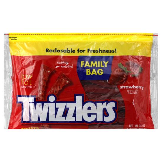 Order Twizzlers Twists Strawberry Family Bag (24 oz) food online from Rite Aid store, Yamhill County on bringmethat.com