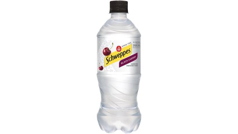 Order Schweppes Black Cherry Seltzer food online from Trumbull Mobil store, Trumbull on bringmethat.com