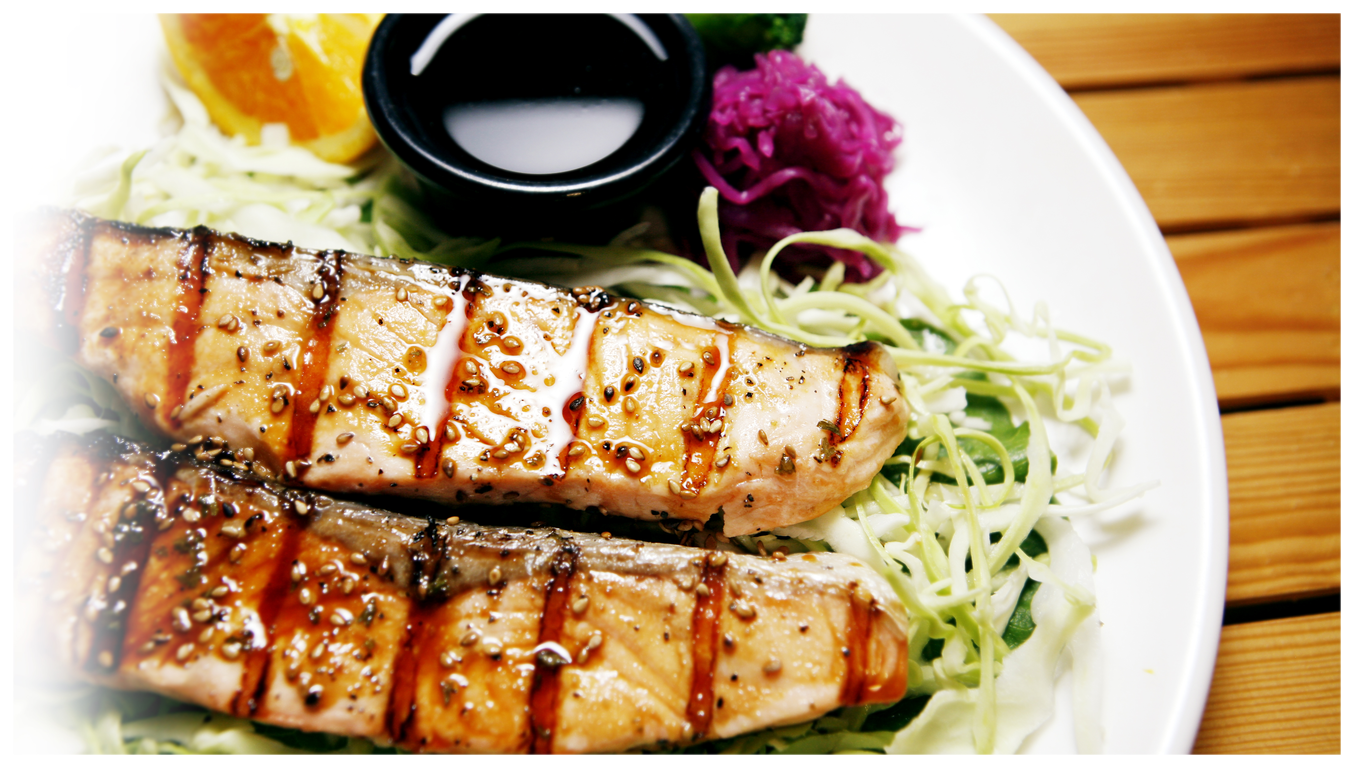 Order Salmon Teriyaki food online from Azuma Japanese Cuisine store, Cupertino on bringmethat.com