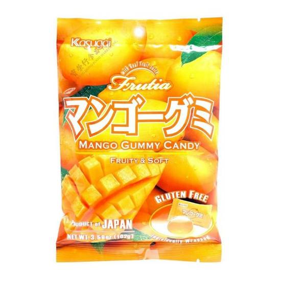 Order Kasugia Frutia Gummy Candy - Mango food online from IV Deli Mart store, Goleta on bringmethat.com