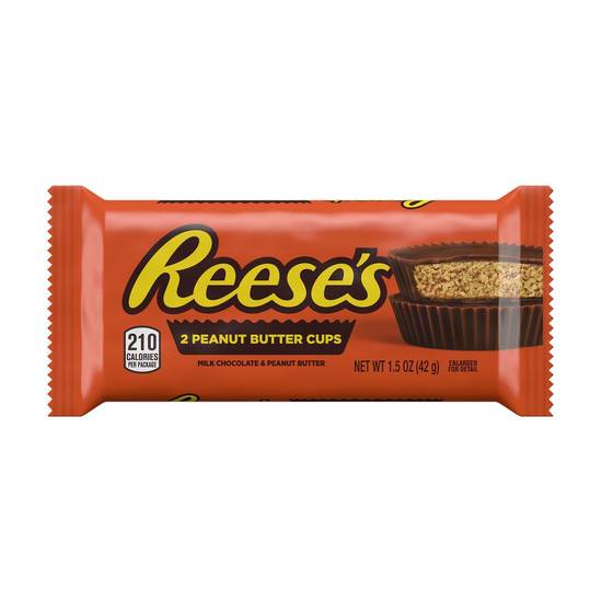 Order REESE'S Milk Chocolate Peanut Butter Cups Candy, 1.5 OZ food online from Cvs store, MONTEZUMA on bringmethat.com
