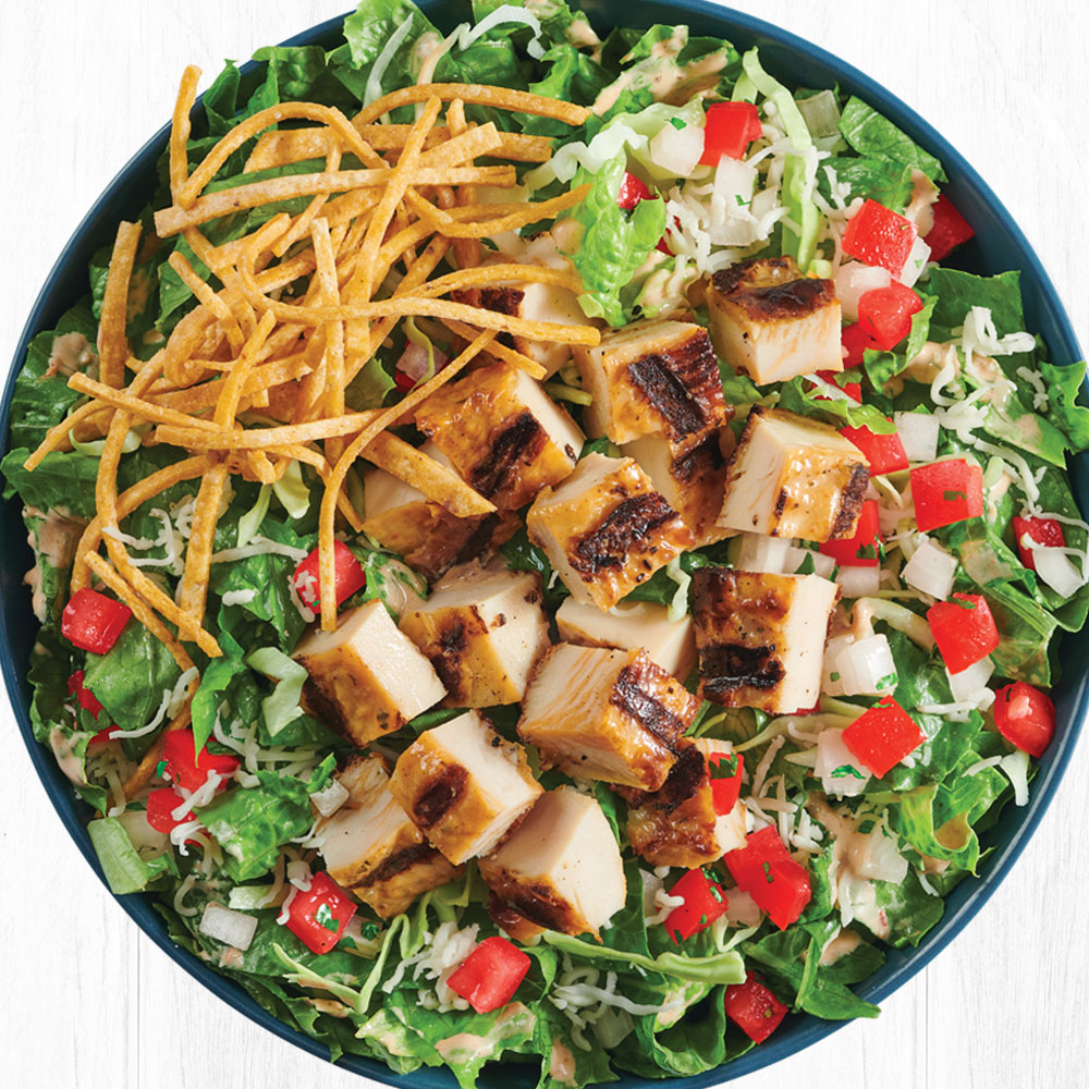 Order Chopped Salad with Grilled Chicken food online from Rubio store, San Diego on bringmethat.com