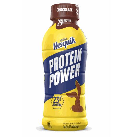 Order Nesquik Protein Power - Chocolate food online from IV Deli Mart store, Goleta on bringmethat.com