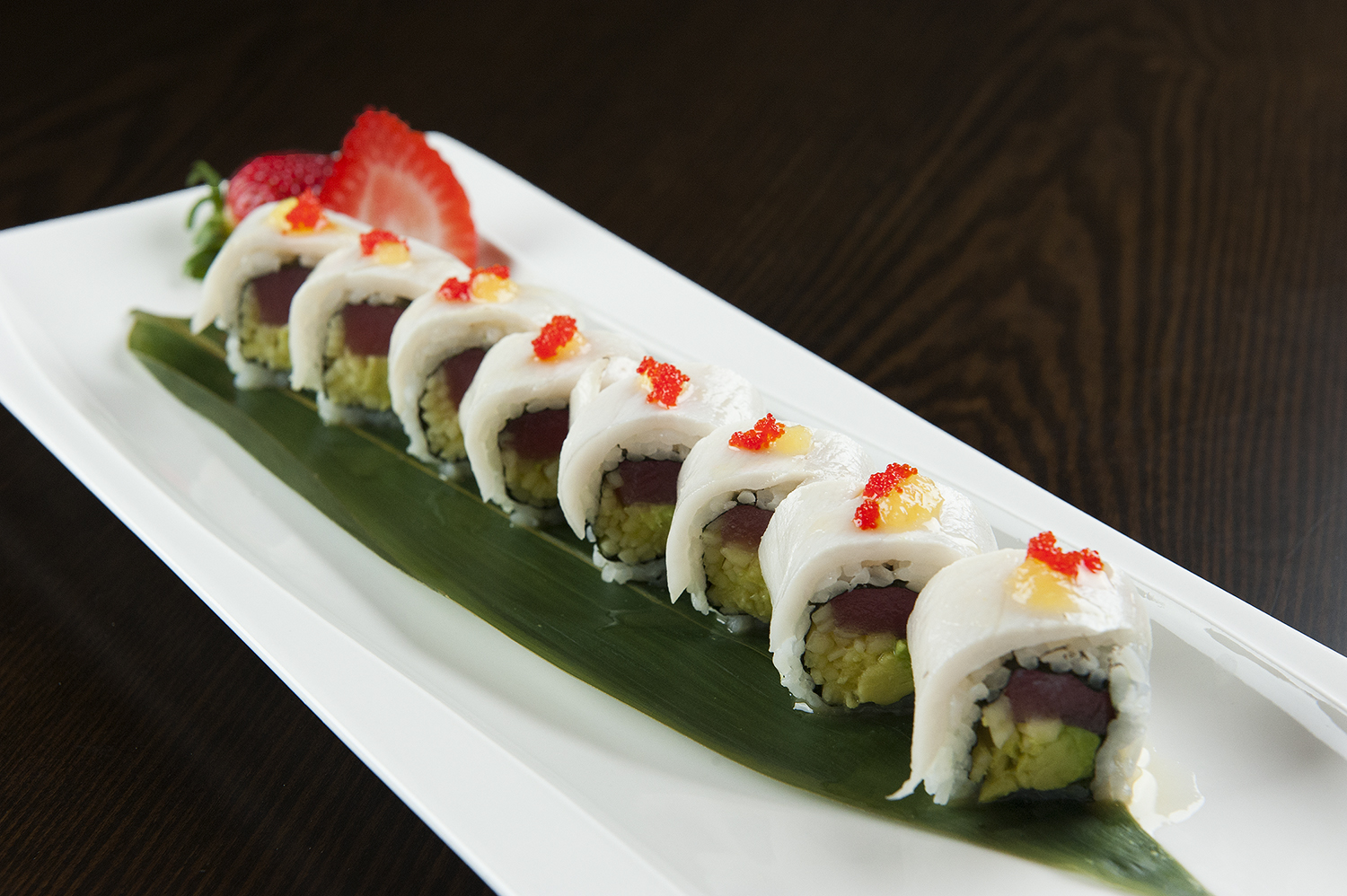 Order Angry Tuna Roll food online from Aya sushi store, New York on bringmethat.com